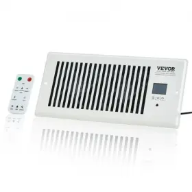 Hab-410w Vevor Register Booster Fan Quiet Vent Fits 4 Inch X 10 White