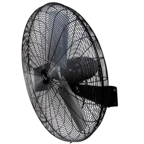 Vie Air 445024726704 30 Inch Black Tilting Mountable Heavy-duty Commercial Strength Oscillating Wall F