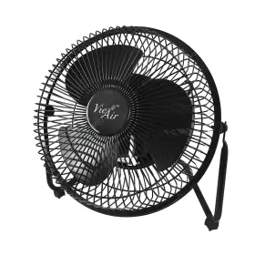 93696361m Vie Air 8 Inch Desk/floor Fan 3 Speed Black