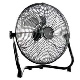 985120021m Vie Air Floor Fans 20 Inch Twin Pack 3 Speeds Black Metal Tilting High Velocity #2