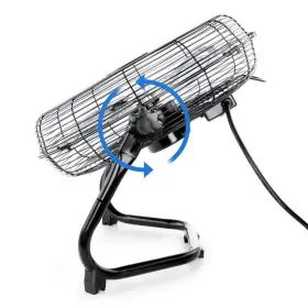 985120021m Vie Air Floor Fans 20 Inch Twin Pack 3 Speeds Black Metal Tilting High Velocity #3