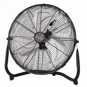 B0c5p9swq6 Vie Air 14in 3-speed Floor Fan - Black Powerful Airflow Quiet Operation