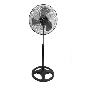 Vieair 313090168179 18 Inch Adjustable Height Oscillating Pedestal Industrial Heavy Duty Fan Vie