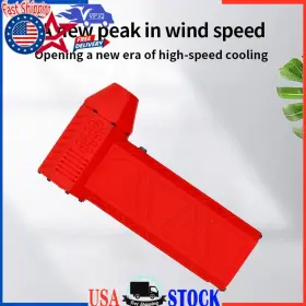 H017-007-c Vipjq 120000rpm Turbo Blower Jet Fan Violent Turbofan Brushless Motor Rechargeable Red