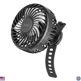 Gd-f1-mag2s Visit The A2c Store Portable Rechargeable Fan For Peloton And Bikes - 4000mah 3 Speeds 360