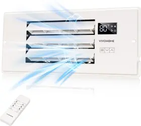 Vh1760 Vivohome 4ftft X 12ftft Opening Register Booster Fan With Adjustable Wind Direction
