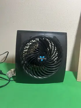 Vornado 043765005392 573 Compact Flat Panel Air Circulator Black Fan