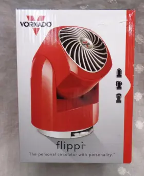 Cr1-0094-49 Vornado 043765006313 The Personal Circulator With Personality Flippi V6 Red