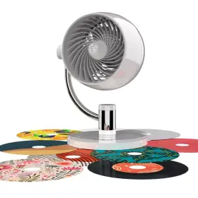 Vornado 043765017838 Pivot 3u Whole Room Air Circulator With Customizable Design Discs