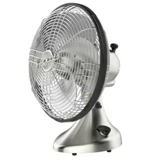 368414438 Vornado Silver Swan 3-speeds Vintage Oscillating Air Circulator Fan