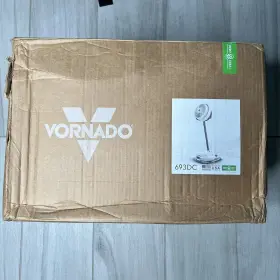 Vornado 445057680677 693dc Energy Smart Mid-size Air Circulator Fan With Variable Speed Contr