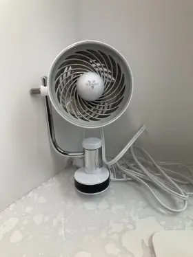 Vornado 629721799750 Pivot Personal Air Circulator Fan With Multi-surface Clip White