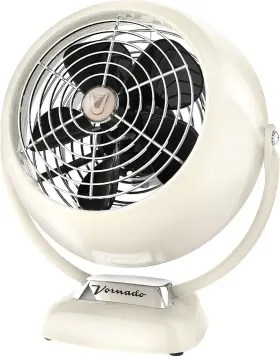 Vornado 726084916579 Vfan Jr. Vintage Fan Small Metal Retro Air Circulator For Cooling And D