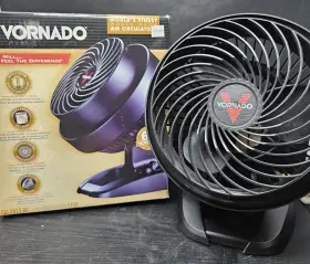 Cr1-0073-06 Vornado Model 530 Whole Room Air Circulator Fan Black With Box Works