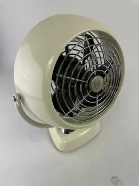 Cr1-0224-75 Vornado Vfan Jr. Vintage Air Circulator Fan White Tested Works #2
