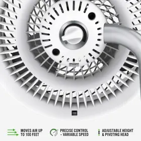 Cr1-0277-73 Vornado Circulator 655-cfm Brushless Dc Motor Adjustable Height Indoor White #2