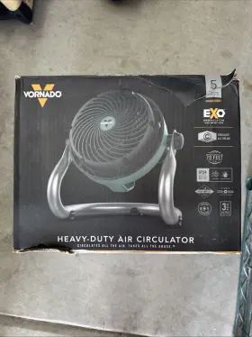 Cr1038917 Vornado Exo51 Small Heavy Duty Air Circulator Shop Fan Ip54 Rated Motor