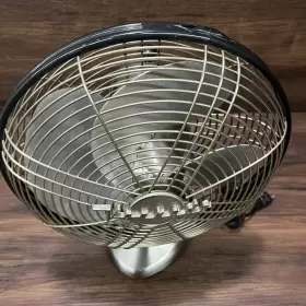 Fa1-0003-13 Vornado Silver Swan Brushed Nickel Vintage Oscillating Fan Chrome #2