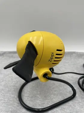 Fa1-0007-17 Vornado Zippi Small Personal Fan Desk Tabletop Travel Yellow Quiet #2
