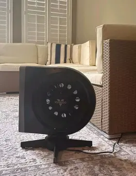 Fa1-0210-06 Vornado Strata Floor Fan With Remote Control - Black #2
