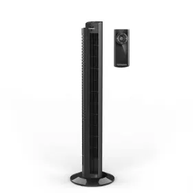 Fa1-0218-06 Vornado Ozi42dc 42 Inch Variable Fan Speeds Tower In Black With 1550 Fpm Airflow