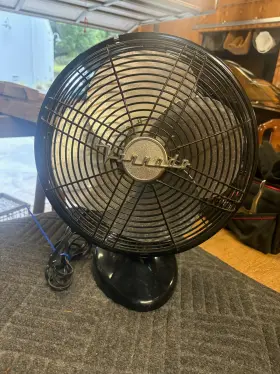 Fa10013 Vornado Black Swan Deco Oscillating Fan