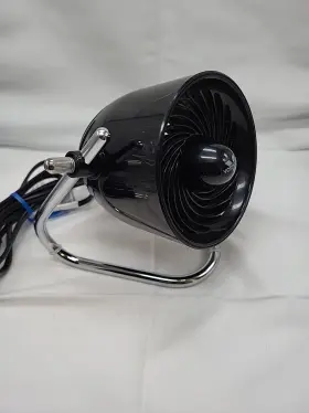 Cr1-0281-43 Vornado Fans Pivot 3 Speed Circulator Fan Black Aviation Style Works Great Clean #2