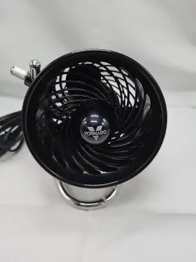Cr1-0281-43 Vornado Fans Pivot 3 Speed Circulator Fan Black Aviation Style Works Great Clean #3