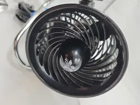 Cr1-0281-43 Vornado Fans Pivot 3 Speed Circulator Fan Black Aviation Style Works Great Clean