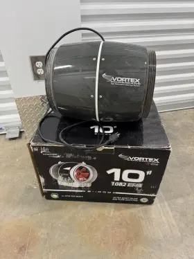 S-1000 Vortex S-line 10 Inch Inline Duct Fan Industrial Ventilation