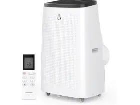 Vossfamul 199414757942 14 000 Btu Portable Ac With Remote 18.9 Inch D X 15.3 W 30.7 H