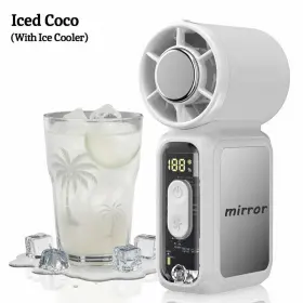 F711-b W&o Portable Handheld Fan 5 Gear Wind Turbo Mini 5000mah Quick Cooling