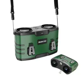 Hy-8022 Wamoval Portable Waist Fan 20000mah Battery 10 Speeds Hands-free Outdoor Use