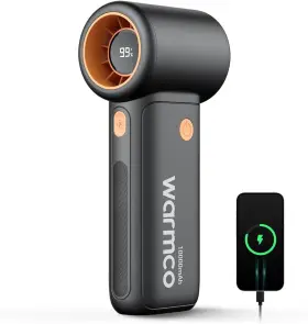 Warmco Technology Co. Ltd. 445025286283 10000mah Turbo Portable Handheld Fan 36h Runtime Usb-c Rechargeable Pers