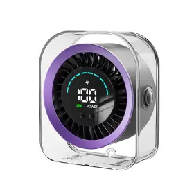 B0gqlrjghn Wastou Desk Fan 100-speed 3000mah Rechargeable Led Display Ultra-quiet 30db