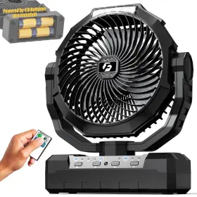 Fa-gy02 Wavmill Battery Operated Fan 200h Max 2 In 1 D-cell And Usb Powered Fans Po