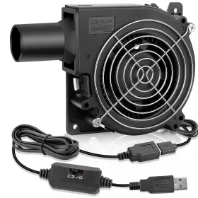 12032susb-5v Wderair 120mm X 32mm Usb 5v Brushless Centrifugal Blower Multi-speed Control Fan With