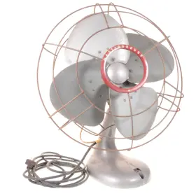 16pa2 Westinghouse Vintage 16 Inch Oscillating Fan 4 Blade 3 Speed Tested Runs Great