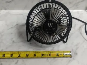 1002wp Westpointe Mini 4 Inch Metal Personal Fan Electrical High Velocity Black 120v #2
