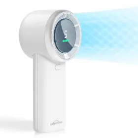 Whatook 978177830024 Portable Mini Fan High Speed Cooling 10 Hours Battery Life Usb Recharg