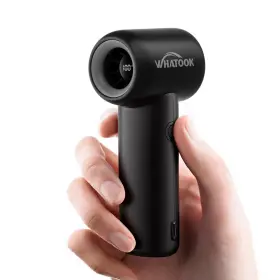 18500 Whatook 978177830123 Portable Handheld Mini Fan Rpm High Velocity 5 Speeds With Le