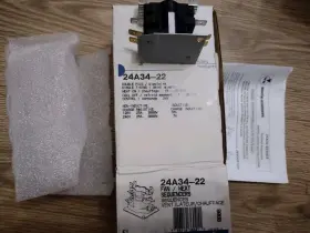 24a34-22 White Rodgers Electric Heat Fan Sequencer