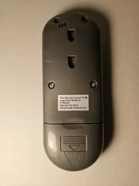 Ftr2003 Windchaser Digital Fan Remote Control For Heater / Replacement Part #2