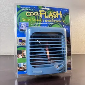 Pd21 Windchaser Vintage Cool Flash Battery Powered 2 Speed Portable Fan Model