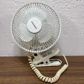 6c-749 Windmere 8 Inch Personal Clip Fan #6c-749 15 Watt Two Speed White