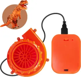 Wittocs 744110279351 Inflatable Costume Fan Replacement Mini Blower Dinosaur Pump For In