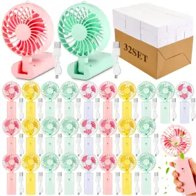 Yx-woanger-3560 Woanger 32 Pcs Mini Handheld Folding Portable Usb Desk Accessories For Home Travel