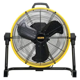 Scfs09 Wock Hicfm 20 Inch Variable Speed Bldc Drive Air Circulator Drum Fan In Yellow With Hp