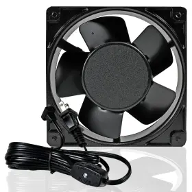 Wez5sa4001 Woodeze Firewood Racks&more Super Quiet Air Cooling Doorway Corner Fan Room-to-room