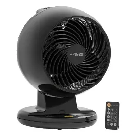 C18t Woozoo 762016492988 Remote Controlled Whole Room Oscillating Circulating Fan - Black